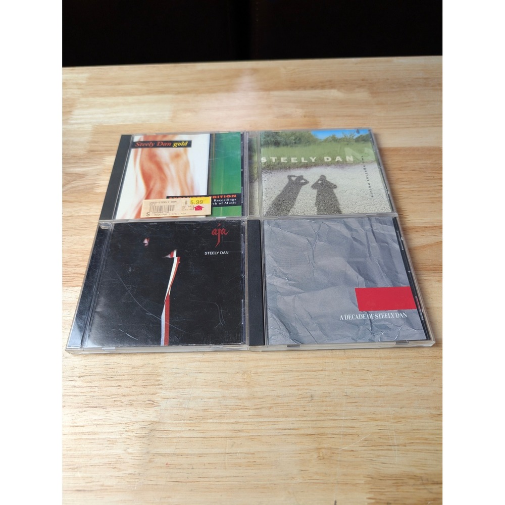 Steely Dan 4 CD Lot Aja Two Against Nature Gold Expanded A Decade of Steely Dan